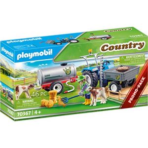 Playmobil Country Agriculteur avec faucheuse et citerne (70367)