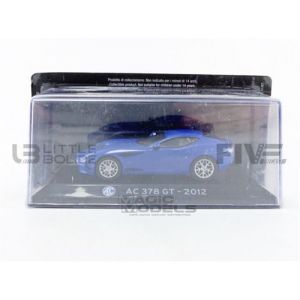 Voiture Miniature de Collection CAR 1 43 AC 378 GT Zagato 2012 Blue PRO10724