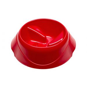 Ferplast MAGNUS SLOW Écuelle anti-gavage pour chiens. Différentes couleurs et mesures.. Variante LARGE - Mesures: 30 x 28,6 x h 13,7 cm - 1,5 L - Rouge