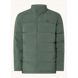 Adidas Manteau d'Hiver Doudoune Helionic Mid - Vert, pointure Large - Vert - Taille Large