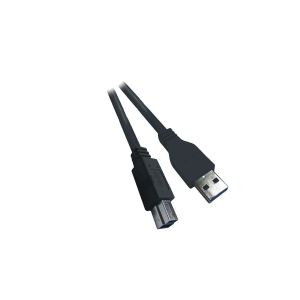 Waytex 11602 - Cordon USB 3.0 type A/B mâle-mâle 2 m