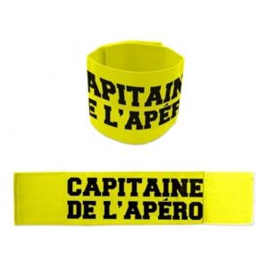 STC BRASSARD Capitaine de l'Apéro, jaune