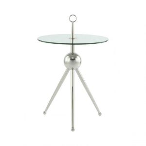 Prix Table d'Ap Design Rodriga 53cm Argent