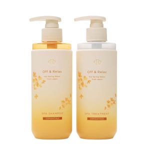 Off & Relax - Spa Shampoo & Treatment Osmanthus Limited Set 260ml x 2