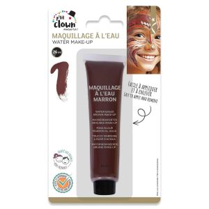 Ruedelafete Fard à eau en tube de 26 ml, marron