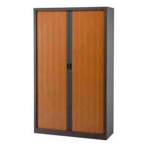 Armoire haute monobloc &agrave; rideaux G&eacute;n&eacute;ric (120 x 198 cm)