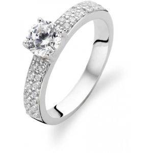 Ti sento Milano - Bague - Argent plaqué Rhodium 925 - Oxyde de Zirconium - T60.5-1795ZI/60