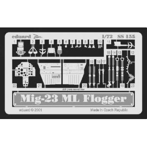 Eduard MAQUETTE MIG 23 ML FLOGGER ITALERI /72 SS155