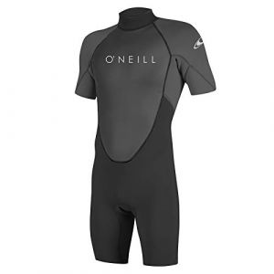 O'Neill Wetsuits Reactor-2 2mm Back Zip Spring Combinaison Men's, Noir/Graphite, XXL