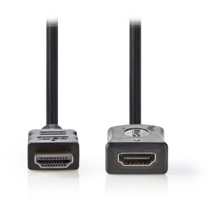 Nedis Rallonge HDMI haute vitesse avec Ethernet Noir (5 mètres)