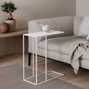 Blomus Table d'appoint blanche 58 cm FERA