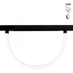 Barcelona led Néon LED flexible sur rail magnétique 360º - 48V DC- Ø30mm - 24W/m - 1 mètre - 336ch/m
