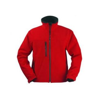 Image de Euro Protection Veste Softshell rouge Yang Coverguard taille XXL