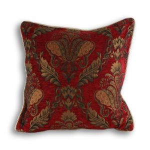 Riva Home Shiraz - Housse de coussin (45x45cm) (Bordeaux) - UTRV839
