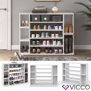 Meuble à chaussures "Levin" Blanc Vicco