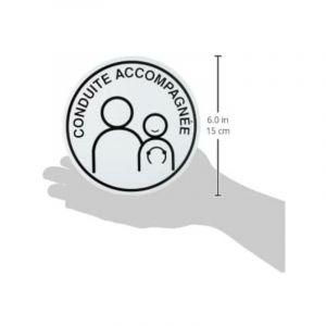 Disque électrostatique Conduite Accompagnée aac Outile