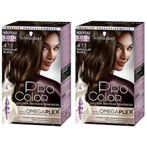 Image de Schwarzkopf Pro color - Coloration permanente 4.13 chlocolat glacé