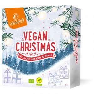 Umbrella Calendrier de l’Avent Bio 2025 – Noix, graines & fruits véganes en chocolat noir, choc & chocolat blanc 24 unités Sans huile de palme & emballé à la