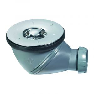 Wirquin Bonde de douche orientable 360° - Ø90 mm - James - o