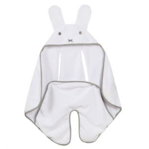 Roba Couverture B&eacute;b&eacute; Enveloppante -miffy- pour Si&egrave;ges Auto et Poussettes - Blanc