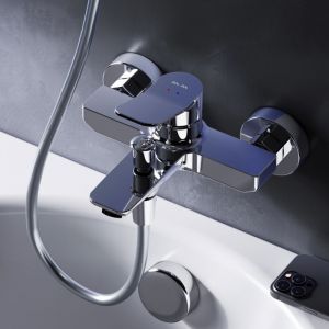 Am.pm - Mitigeur mécanique de baignoire Robinet Salle de Bain Chromé, FXA10000 X-Joy