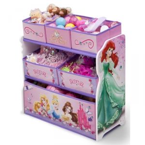 Image de Delta Children Meuble de rangement de jouets Disney Princesses