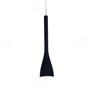 Ideal lux Suspension design Flut Noir Verre 035710