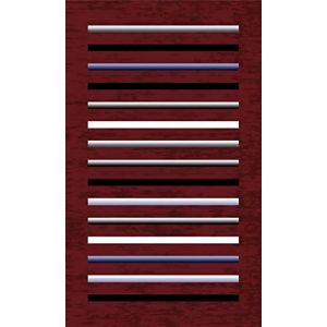 Image de Mani Textile - Tapis Rayures Bordeaux Dimensions - 80x150