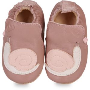 Easy Peasy Chaussons enfant MY BLUBLU ESCARGOT Rose - Taille 22 / 23,18 / 19,20 / 21