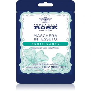 Acqua alle Rose Purificante masque tissu pour peaux à problèmes 1 pcs