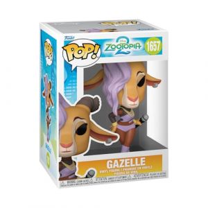 Funko Pop! Disney: Zootopia 2 - Gazelle - Figurine en Vinyle à Collectionner - Idée de Cadeau - Produits Officiels - Jouets pour Les Enfants et Adultes