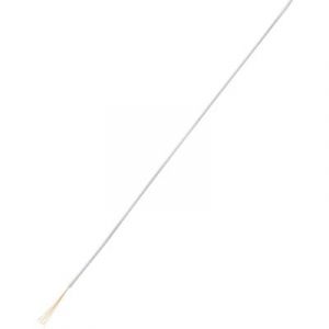 Tru Components Fil de câblage LiFY 1565346 1 x 0.05 mm² blanc 25 m