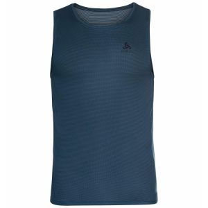 Odlo BL Top Crew Neck Tank Active F-Dry Light - Sous-vêtement synthétique taille S, bleu