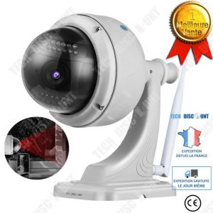 TD camera espion wifi exterieure sans fil a distance surveillance infrarouge voiture detecteur de mouvement vision nocturne