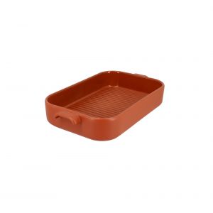 Menastyl Plat &agrave; four grill - Octave - Terracotta