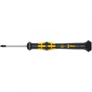 Wera Tournevis Torx antistatique (ESD) Sortie: TORX® intérieur T 4 1567 05030120001 Longueur de la lame: 40 mm N/A 1 pc(