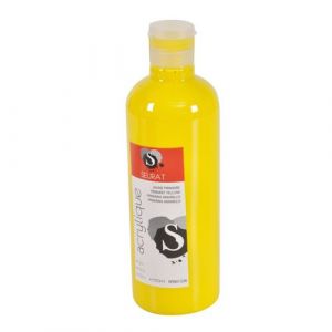 Peinture Acrylique "Cézanne" 500ml Jaune Primaire Prix