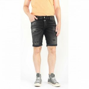 Image de Le Temps des Cerises Bermuda short en jeans JOGG noir