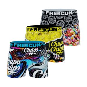 Freegun Boxers Lot de 3 boxers enfant ChupaChups
