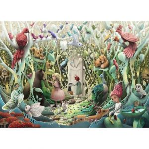 Ravensburger Puzzle Adulte - Puzzle 1000 pièces - Le Jardin Secret/Demelsa Haughton - Adultes et Enfants à partir de 14 Ans - Puzzle de qualité supérieure - Fantaisie - 12000542