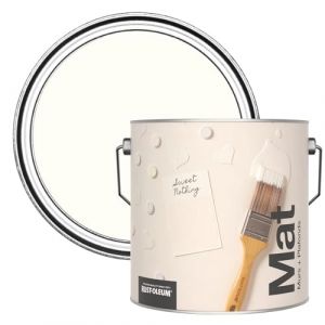 Rust-oleum Peinture Mate Murs et Plafonds Blanche - Sweet Nothing 2,5L