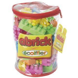 Ecoiffier 486 - Abrick : Sac tube 50 pièces