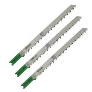 Universal 3 lames de scie sauteuse U droite propre Bois dur L. 110 mm
