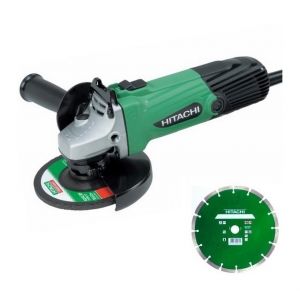 Hitachi Meuleuse 125mm 580w + disque - g13sta s