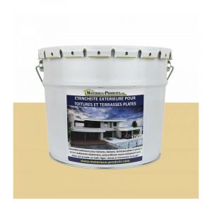 Matpro Etanchéité Extérieure pour Toitures, Balcons et Terrasses Plates - 1 Kg Sable