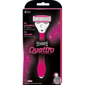 Wilkinson Quattro for Women Damen Rasierer, 1 St