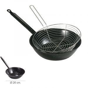 Garcima Poêle à friture - Diam. 26 cm - 2,2 l