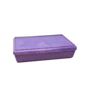 Wissner Boite violette avec couvercle