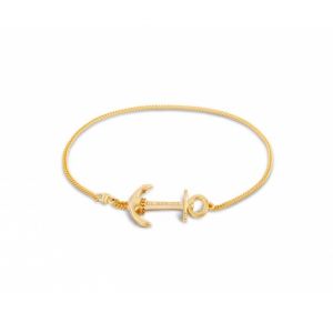 Paul Hewitt Bijoux Femme Gold Plated Anchor Spirit Bracelet PH-AB-G