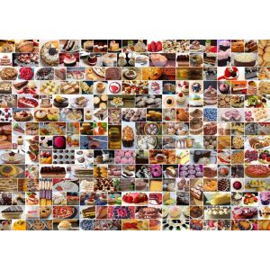 Grafika Collage - Gâteaux - Puzzle 1500 Pièces